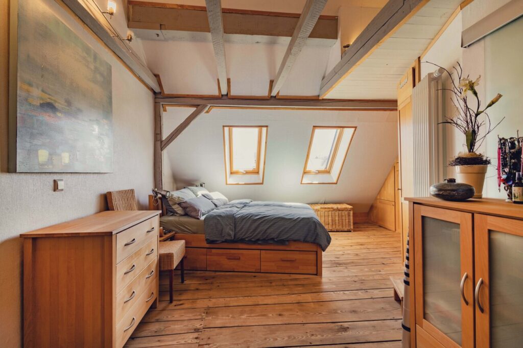 Schlafzimmer im DG