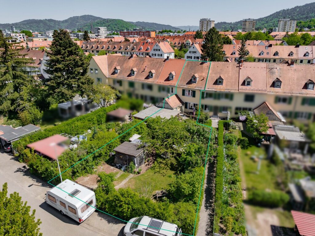 Reihenhaus mit Traumgarten