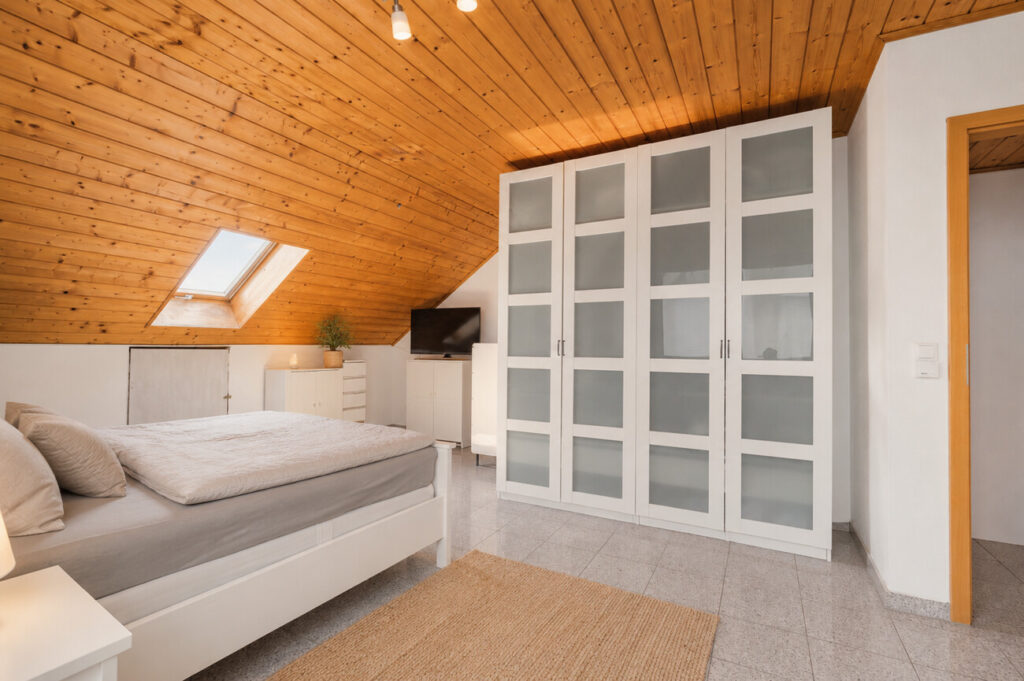 Schlafzimmer im DG
